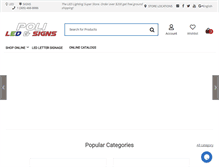Tablet Screenshot of poliled.com